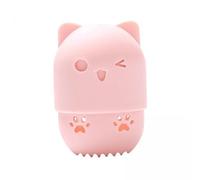 MagiDeal 2X Cute Storage Case Reusable Washable Detachable Breathable Portable Stand Holder Organizer Container for Home Bedroom Makeup Tool Girls Women