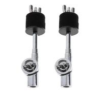 MagiDeal 2x Cymbal Stacker Adjustment Rod Lever Cymbal Mount Holder Attachment Parts
