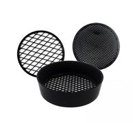 MagiDeal 2x Garden Riddle Sieve Gardening Hand Tools Differing Hole Sizes Interchangable Mesh Sifting Classifiers Sifting Pans