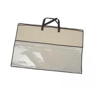 MagiDeal 2x Pillow Storage Bag Tote Bag with Handles Breathable Zippered Handbag Packing Organizer for Clothes Blankets Beddings Pillows