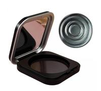 MagiDeal 2x Square Empty Palette Box Cosmetics Makeup Powder Container for Women Girls Travel Multifunctional Small Empty Eyeshadow Case