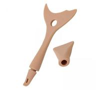 MagiDeal 2x Stencils Wing Tips Lazy Quick Makeup Tool Detachable Reusable Face Brush Multifunctional Stencil Pads for Women Girls
