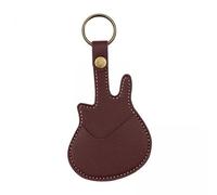MagiDeal 2xGuitar Picks Cover, Plectrum Case Bag, Portable Storage Pouch with Keyring Pick Holder, Guitar Pick Holder Case Bag, for Adults Friends Gifts