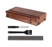 MagiDeal 3/23/35 Degree Fret End Beveling File, Guitar Fret Crowning End Bevel File Luthier Tools for Rounding Shaping Deburring