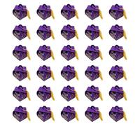 MagiDeal 30Pcs Graduation Cap Gift Boxes Graduation Decorations Adorable Holiday Ornament Easy to Assemble Grad Party Favor Supplies, Purple