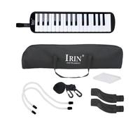 MagiDeal 32 Keys Harmonica for Kids Easy Playing Musical Instrument Compact Easy to Use with Carrying Case for Player Friends Students, black