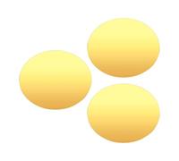 MagiDeal 3Pcs Mirror Centerpieces for Table Round Mirrors Trays Candle Plates for Table Ornament Dresser Wedding Party Home Accent, gold 15cm