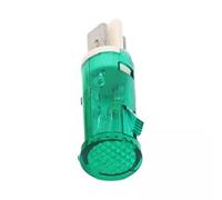 MagiDeal 3X DC 24V Indicator Light Lamp Mini MDX-14A Small 12.7mm Opening Size Round Head Panel Mount Compact for Electric Power, Green