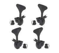 MagiDeal 4 Pieces Bass Tuning Pegs Sealed Bass Guitar Tuning Pegs Keys Stable Performance Metal Machine Head Tuners, 2L2R