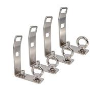 MagiDeal 4 Pieces T Slot Roof Rack Load Stops Stainless Steel Durability Premium Cargo Loads Stopper for Mountain Bikes Kayaks Ladders