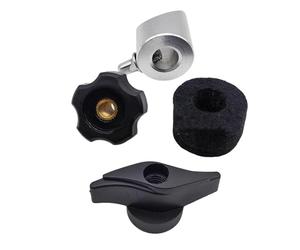 MagiDeal 4Pcs Drum and Cymbal Stand Accessories Cymbal Holder Adjustable Stable Professional Cymbals Mount Kit for CY Series