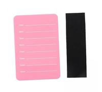 MagiDeal 4x Grafted Eyelash Eyelash Pallet, Professional with Measuring Lines Pallet, Lash False Lash Tray for Cosmetic,