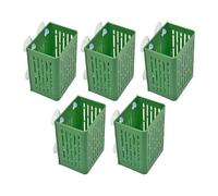 MagiDeal 5x Aquarium Plant Holder Suction Cup Easy to Install Water Plants Holders Cups Pots for Tanks Water Feeding Decoration, Green
