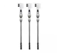 MagiDeal 5x Double Ended Eyebrow Brush And Comb Portable for Home Beginner Women Girls