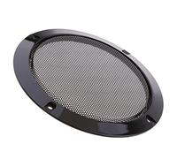 MagiDeal 6.5 Inch Speaker Grills Cover Case with 4 pcs Screws for Speaker Mounting Home Audio DIY - 184mm Outer Diameter Black