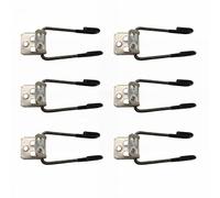 MagiDeal 6 Pieces Extension Hook Spring Hook S Metal Hook Sofa Accessory Repair Part Made of Thickened Galvanized Iron for Fixing, Multi, 3 Pcs