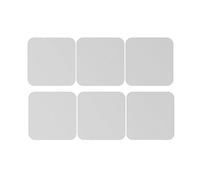 MagiDeal 6 Pieces Self- Square Mirror, #1 14x14cm