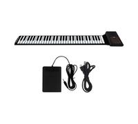 MagiDeal 61 Key Roll Up Piano Tabletop Keyboard Piano for Beginners Children Kids
