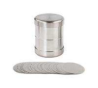 MagiDeal 65 Pieces Jewelry Making Tool Set Stainless Steel Professional, 48mm Plates Accessories, Diamond Sorting Sieve for Gemstones Hobby Pearl Bead