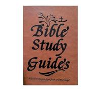 MagiDeal 66 Page Bible Study Guide Summary Book for Adults Workbook Beginners Strengthens Prayer Study Plan Planner