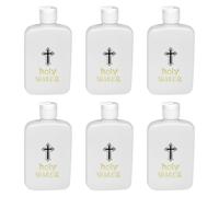 MagiDeal 6Pcs Holy Water Container Holy Water Blessed Bottle Reusable Traditional Holy Water Dispenser Holy Water Bottle, 100ml