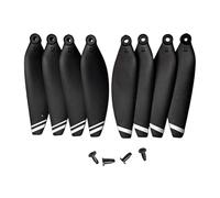 MagiDeal 8 Pieces Drone Replacement Propellers Spare Parts Easy Installation Portable Drone Accessories 2.28inch for A13 L108 RG101 M8, white