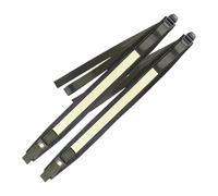 MagiDeal Accordion Strap with Adjustable Buckles, Nylon Waterproof Comfortable Soft Padded Shoulder Harness for 16-120 Bass, Light Green Pink