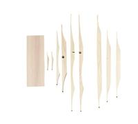 MagiDeal Acoustic Guitar Spruce Brace Wood Kit Guitar Maker Musical Instruments Accessories Sturdy Repair Lightweight DIY for Luthier