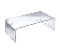 MagiDeal Acrylic Nail Art Arm Rest Easy to Clean Portable Professional Elegant Practical Pillow for Manicure Hand Rest for Nail Salon, Clear