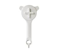 MagiDeal Adjustable Can Opener Tool Lid Remover Manual Multifunctional Beer Cap Opener Lid Unscrewing Device for Dorm Cafe Picnics Bar, White