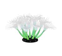 MagiDeal Aquarium Simulation Coral Silicone Coral Ornament Plant Decoration, Toy Landscaping, Unique, Aquarium Landscape Accessories, Green