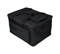 MagiDeal Art Supply Storage Bag Travel Craft Bag Heavy Duty Tote with Handle Carry Case Drawing Tool Organizer for Brushes Craft Tool, XL Black