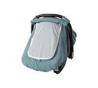 MagiDeal Baby Hand Basket Net Cover Dust Cover for Baby Carrier Wear Resistant Comfortable Mesh Window for Travel Outdoor Activities, Dark Green