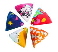 MagiDeal Bags Mini Cornhole Bags, Outdoor Sports, Triangular Throwing Game, Learning Game for Games, 5pcs