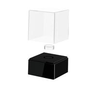 MagiDeal Baseball Display Case Acrylic Durability Sturdy Autograph Ball Protector Dustproof Accessory Showcase Memorabilia Display Box