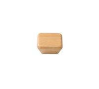 MagiDeal Beech Drawer Handle Cabinet Handle Drawer Knob Furniture Pull Wardrobe Handle with Clean Removal Without Residue for Damage- Use Suitable for renters, Square Beech