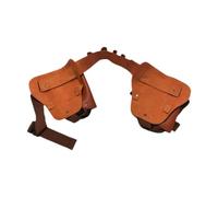 MagiDeal Beer Belt Holder Waist-Mounted Beer Bottle Holder Bottle Waist Pack for Party Camping Outdoor Gatherings Waitresses Man Women, Brown