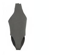 MagiDeal Bjd Doll Swimsuit One Piece Leotard Bodysuit Clothing Non Staining Cloth Material Formfitting Halter Neck suitable for 1/6 Scale 12in Figures Displays Photography, Gray
