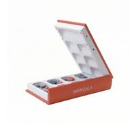 MagiDeal Board Game Hangman Word Game Set Puzzle Game Tabletop Game With Compact Book Case And Built In Storage For Letters And Stand Suitable for air trips camping family game night, style to 6