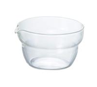 MagiDeal Borosilicate Glass Tea Bowl with Spout, Traditional Glass Matcha Bowl, 100ml