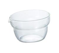 MagiDeal Borosilicate Glass Tea Bowl with Spout, Traditional Glass Matcha Bowl, 200ml