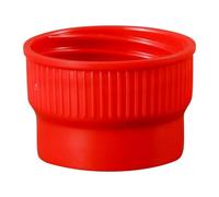 MagiDeal Bottles Emptying Kit Red Reusable Kitchen Lotion Sealed Soap Accessoires Bottle to Bottle Liquid Transfer Connector