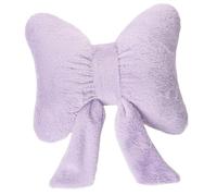 MagiDeal Bow Throw Pillow Bow Cushion Bedroom Accessories Couch Pillow Multifunctional Modern Seat Cushion Ornament for Chair Sofa Living Room Indoor Home Decor, Violet