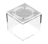 MagiDeal Box Reptile Breeding Case Acrylic Small Practical Reptile Tank Container for Scorpions Scorpion Snake, Square