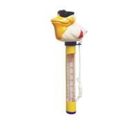 MagiDeal Buoyant Pool Thermometer Cartoon Thermometer with String Easy-to-Read for Heated Pool, Spa, Sunglasses Duck