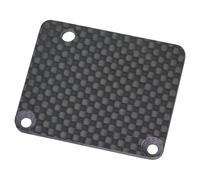 MagiDeal Carbon Fiber Electronics Module Set Cover Accessories,Sturdy Replacement Part Carbon Fiber Board Plate for 1/7 VP
