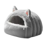 MagiDeal Cat Bed Cave Shelter Comfortable,Self Warming,Cats Pod,Protection Warm Soft Pet House Cat Nest for Hamster Bunny, M