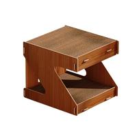 MagiDeal Cat Cat House Cat Bed Cat Scratcher With Vertical Space Saving Design Corrugated Paper Reversible Board Cozy Retreat Suitable for apartments studios home rooms 38cm x36cm x32cm