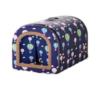 MagiDeal Cat Cave Bed Pet Tent Reusable Kennel Hut Winter Shelter Dog House 2 Ways Use for Courtyard Kitten Indoor Outdoor Lawn, Balloon 50x40x34cm