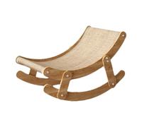 MagiDeal Cat Hammock Bed Cat Scratcher Resting Furniture Protector Cat Rocking Chair Scratching Board for Small Animal Kitten, 30cmx53cmx35cm Jute